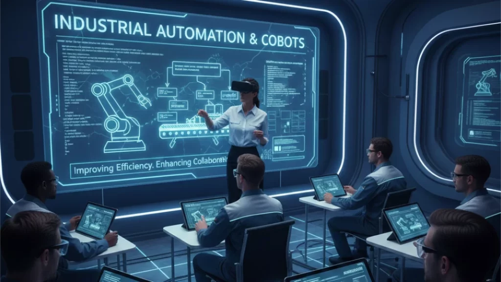 corobot en la industria 5.0